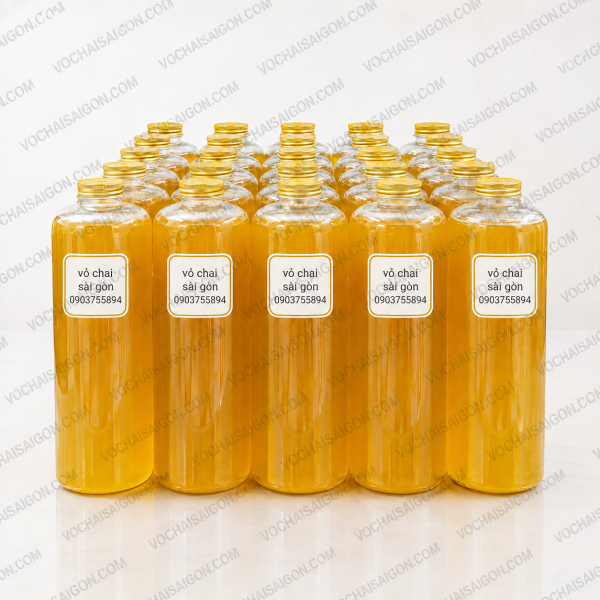 chai 1l nhựa dày