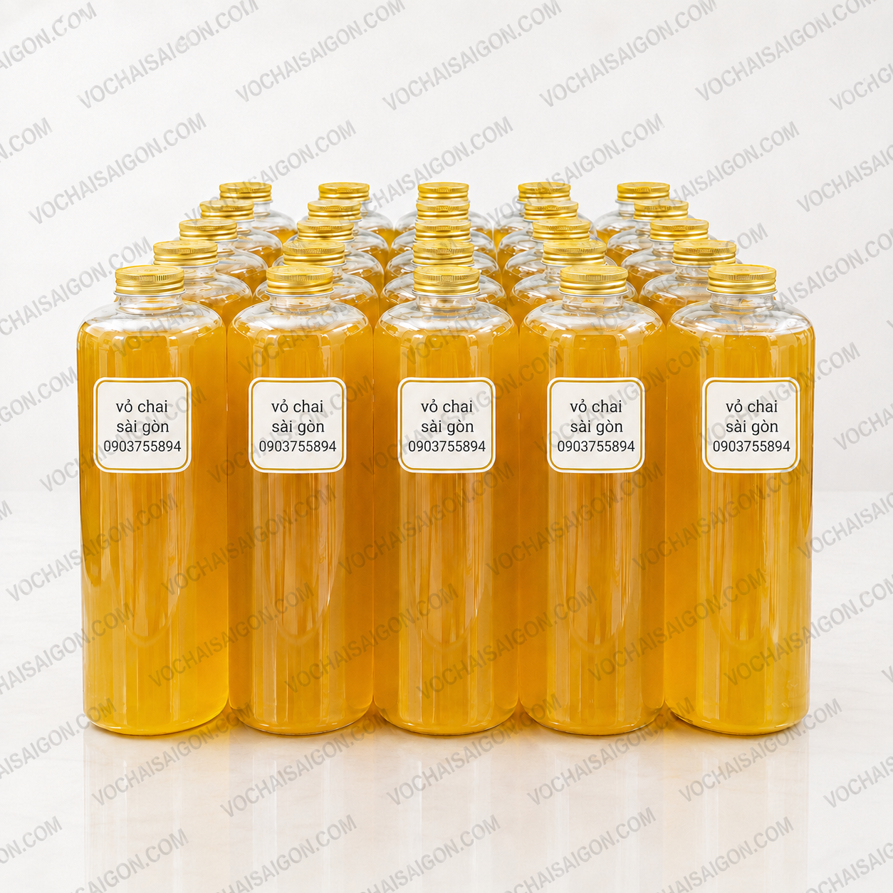 chai 1l nhựa dày