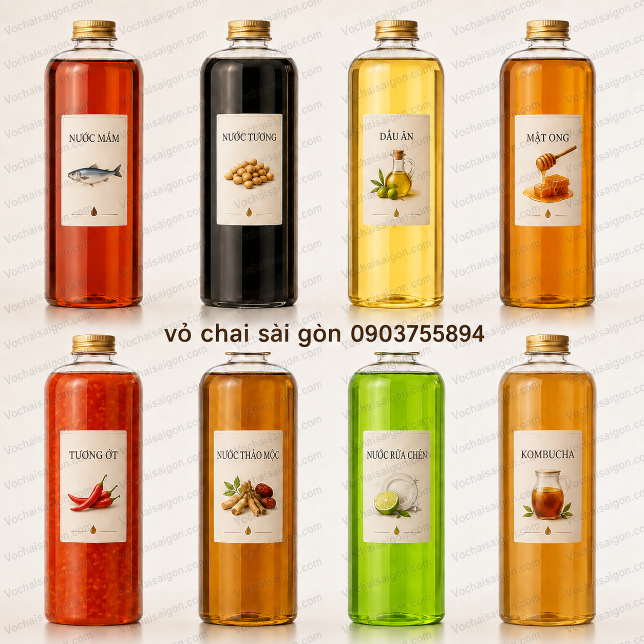 chai 1l nhựa dày