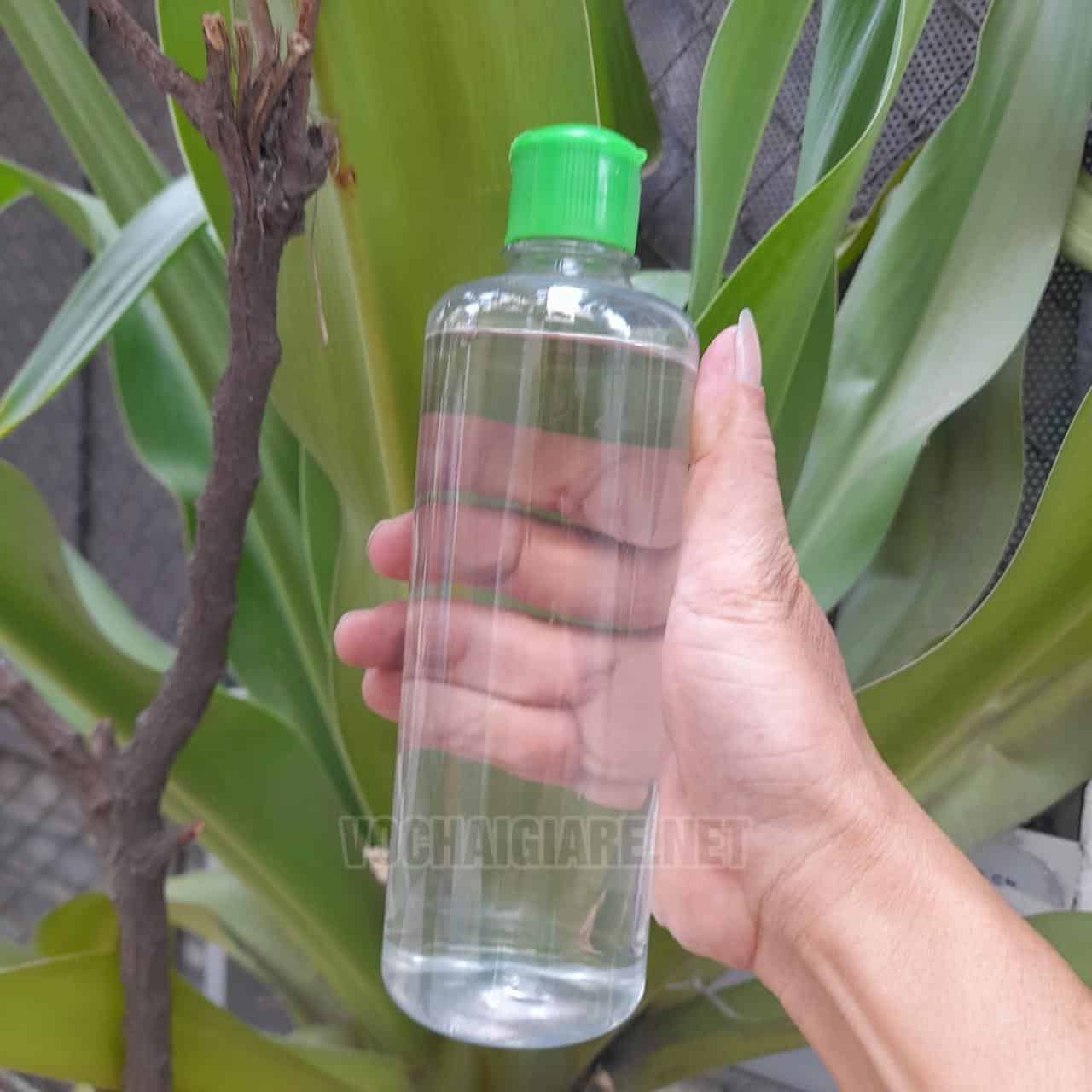chai nhựa 500ml vai ngang nắp nhựa - Ảnh 3