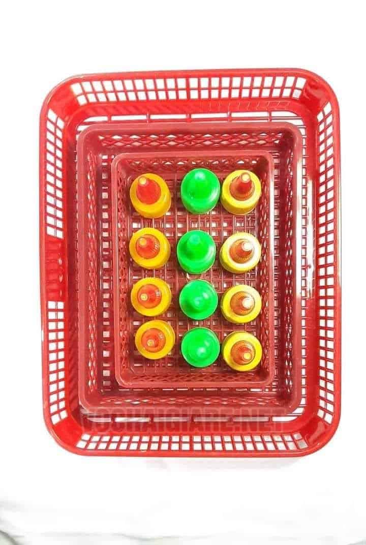 nắp chai nhựa pet tương cà - tương ớt - Ảnh 3